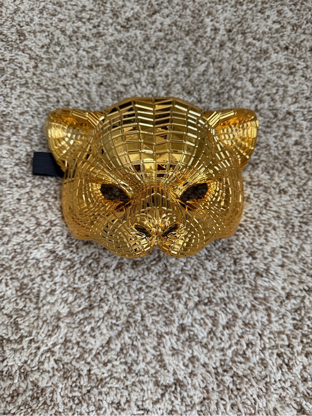 Squid Games VIP Costume Mask Gold